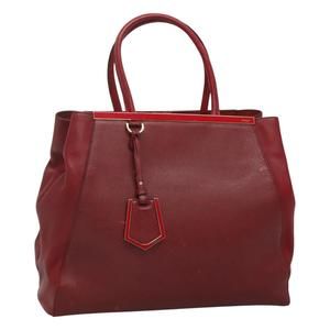 Fendi Red Tote Bag